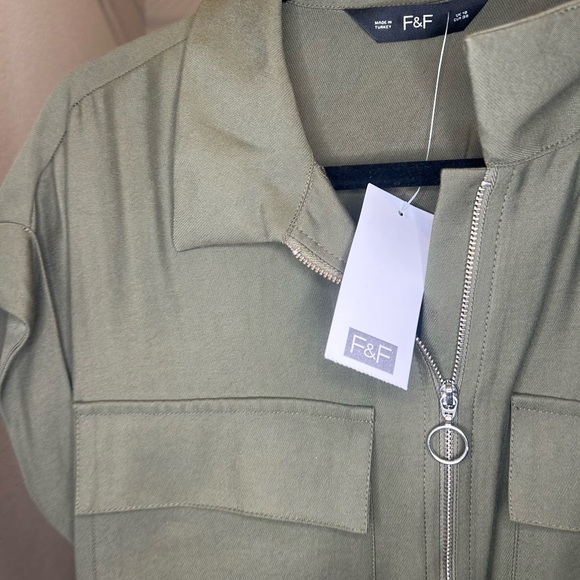 Dark Green Dress - Picture 7 of 9